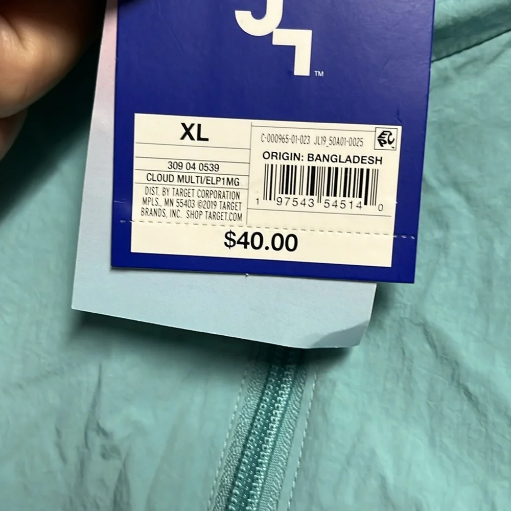 JoyLab Light Blue Hooded Jacket - Picture 9 of 9